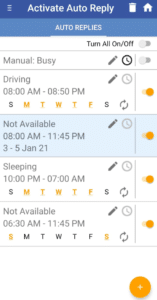 Response by Time