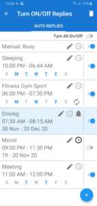 Response by Time