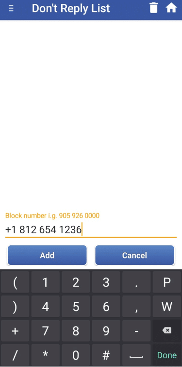 3. Block Single number