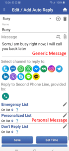 text auto reply