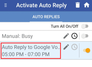 google voice text messages