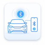 Safe Driving Auto Reply — Hands-Free SMS & Calls for Android 1 App detects the selected Bluetooth device when the car starts