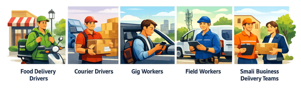 Delivery Driver Communication Auto Reply 2 Delivery driver communication automation for couriers, gig workers, and field service teams