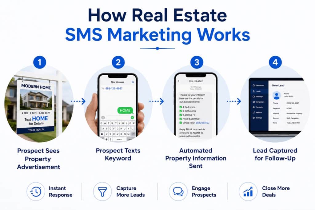 Real Estate SMS Marketing 1 How Real Estate SMS Marketing Works - Real Estate SMS Automation
