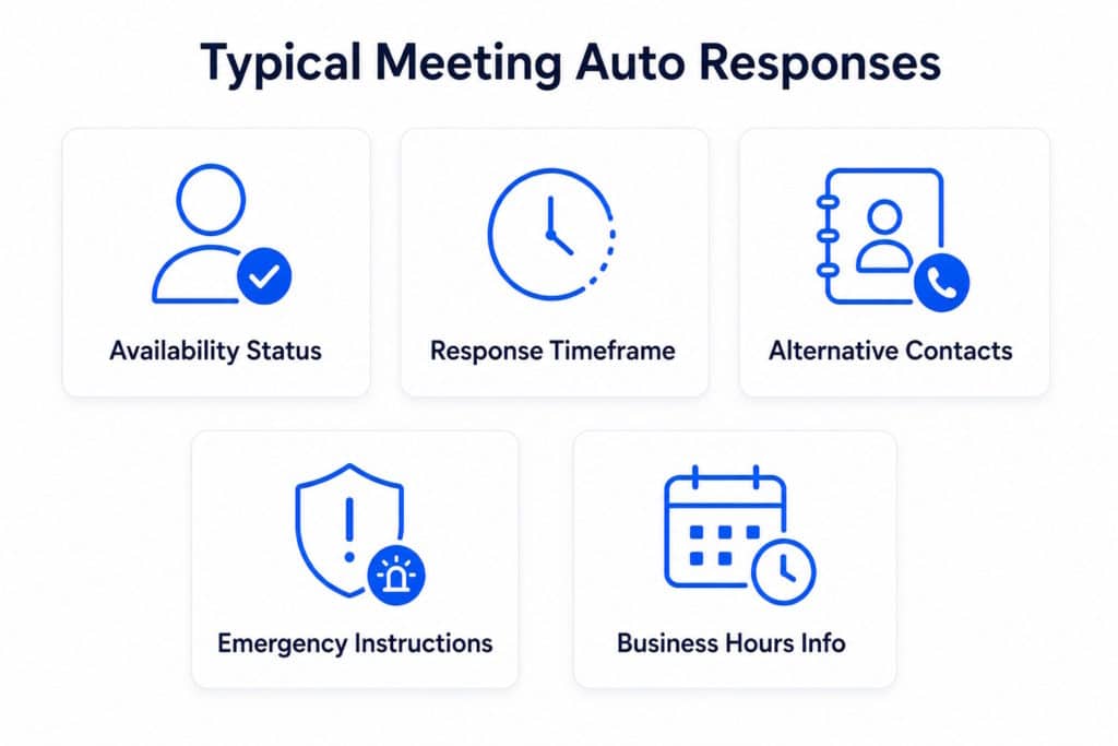 How to Auto Reply during Meetings 1 auto reply during meetings - meeting auto response