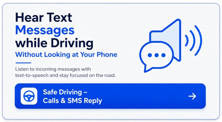 How to Hear Text Messages While Driving 3 hear text messages while driving - read text messages aloud