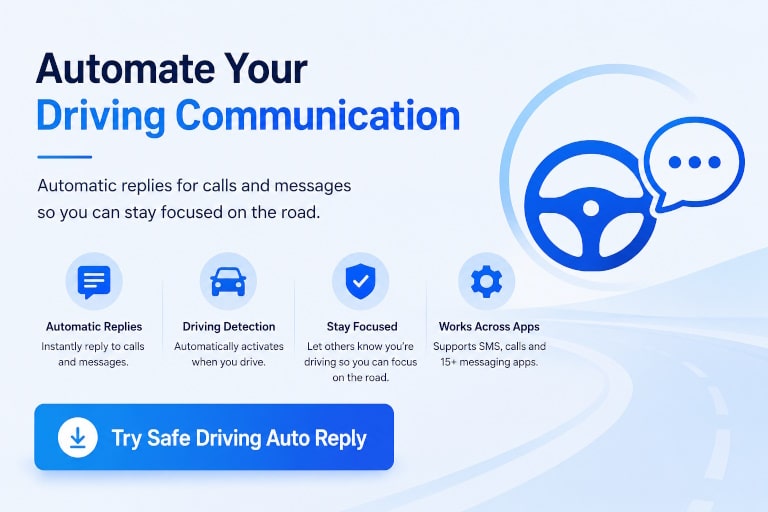 Android Auto vs Safe Driving Auto Reply App 3 Android Auto vs Safe Driving Auto Reply App