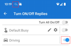 SMS Auto Reply FAQ 2 Bluetooth-Active