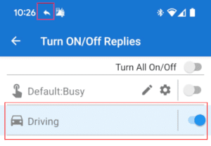 SMS Auto Reply FAQ 3 Bluetooth-Working